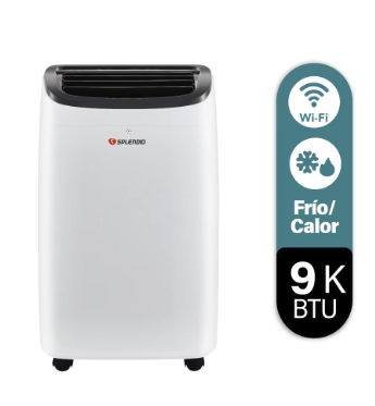 Aire acondicionado portátil 9000 BTU Frío/Calor WiFi Splendid