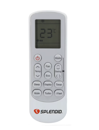Control Remoto Aire Acondicionado Splendid