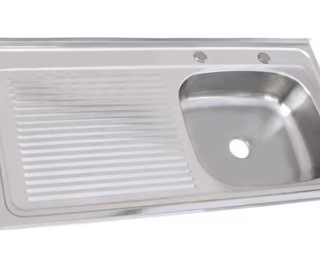 Lavaplatos Sobreponer 1000x500 mm Izquierdo para combinación Splendid